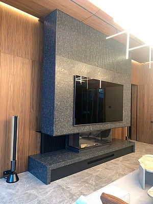 Установка камина с топкой Астов П3С 15057 3Д в г. Зеленгорск