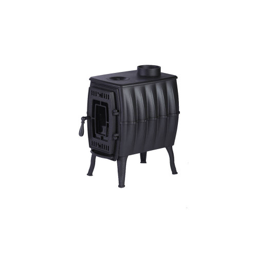 Печь-камин отопительно-варочная Прометалл Бахтинка