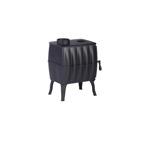 Печь-камин отопительно-варочная Прометалл Бахтинка