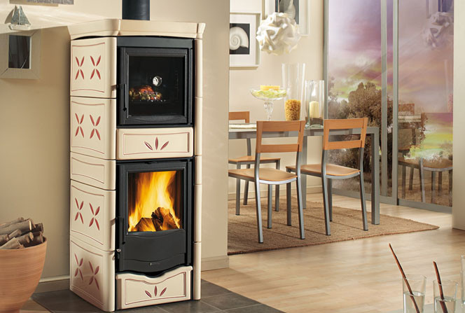 Печь-камин La Nordica Nicoletta Vogue Silk Forno