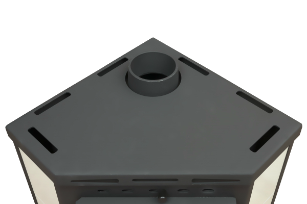 Печь-камин ЭкоКамин Бавария угловая