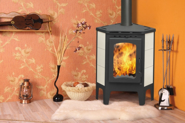 Печь-камин ЭкоКамин Бавария угловая