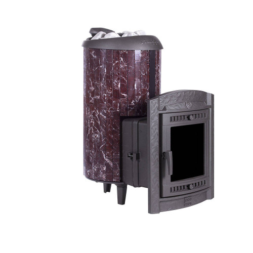 Печь для бани Прометалл Атмосфера XL ламели Россо Леванто