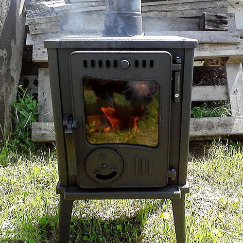 Печь-камин чугунная Guca ISKRA