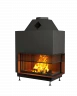 Каминная топка открытая с сеткой Астов О2С 90\50