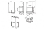 Каминная топка MCZ Forma 75 DX