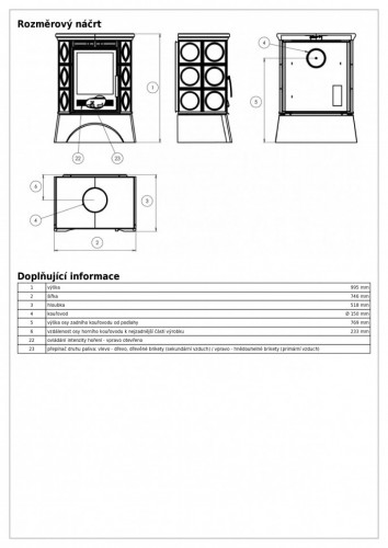 Керамическая печь-камин ABX Helvetia KP