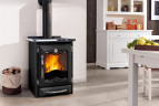 Печь-камин La Nordica Termo Cucinotta D.S.A черная