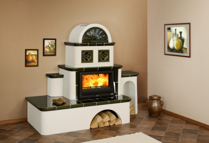 Керамическая печь-камин ABX OXFORD