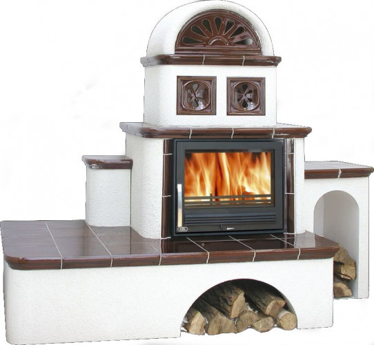 Керамическая печь-камин ABX OXFORD