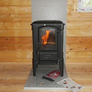 Печь-камин чугунная Guca ARINA (высокая)