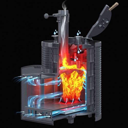 Печь для бани Технолит Авангард 24 (М) в сетке Тюльпан
