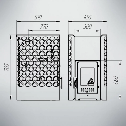Печь для бани Варвара Грация