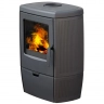 Печь-камин Plamen ALBERTO, эмалированная серая