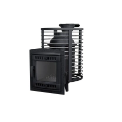 Печь для бани Прометалл Атмосфера М сетка из прутка