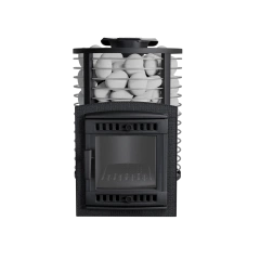 Печь для бани Прометалл Атмосфера М сетка из прутка