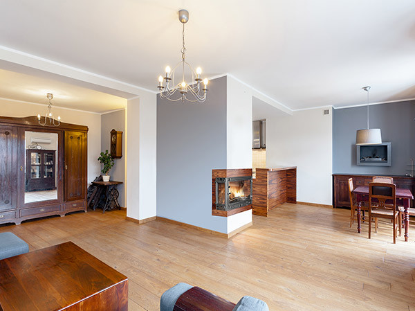 Каминная топка KAWMET W3 LPB (трехсторонняя)