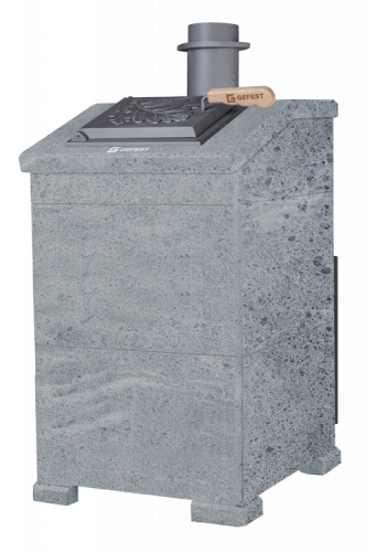 Печь для бани комплект Технолит Гефест GFS ЗК 45 Президент 1160/60 Талькомагнезит