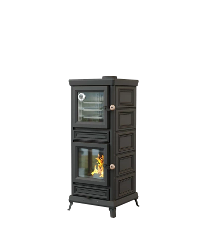 Печь-камин Астов Майолика с духовкой