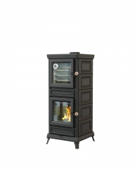 Печь-камин Астов Майолика с духовкой