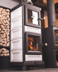 Печь-камин Астов Майолика с духовкой