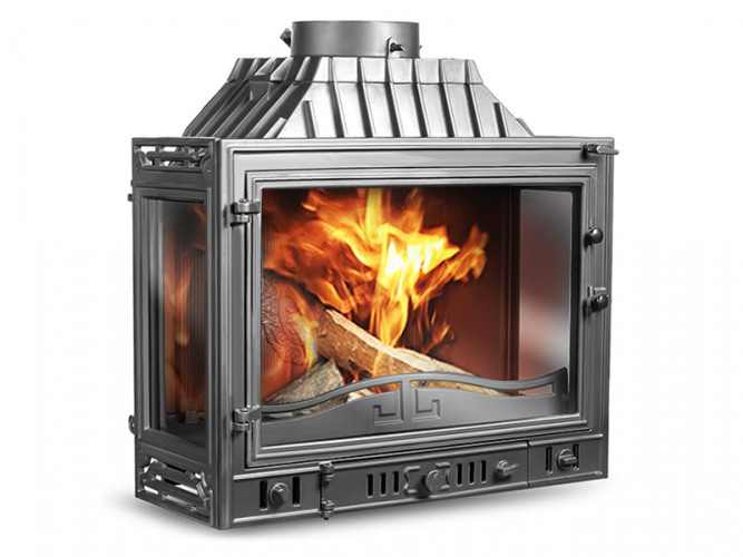 Каминная топка KAWMET W4 LPB (трехсторонняя)