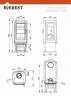 Печь-камин Эверест S12Р