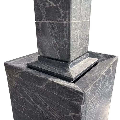 Печь для бани Прометалл Атмосфера XL в облицовке «Иперия»