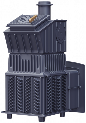 Печь для бани комплект Технолит Гром 30 (П2) Президент 1000/50 Серпентинит