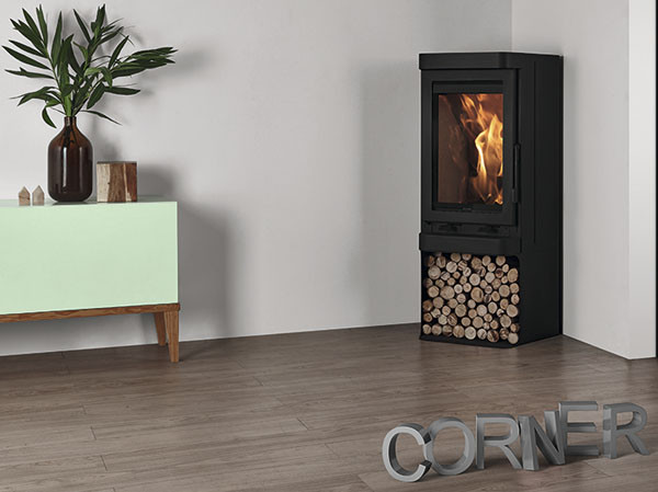 Печь-камин Solzaima Tek Corner (угловая)