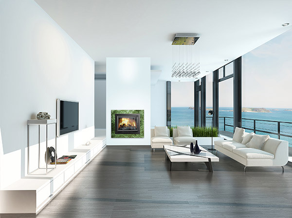 Каминная топка KAWMET W17 Dekor 16 кВт