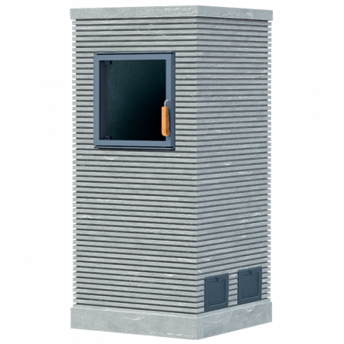 Печь для бани комплект Технолит Гром 30 (П2) Русский пар ХАЙ ТЕК 1515/60 Талькомагнезит