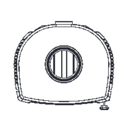 Печь-камин Plamen ARIA, черная