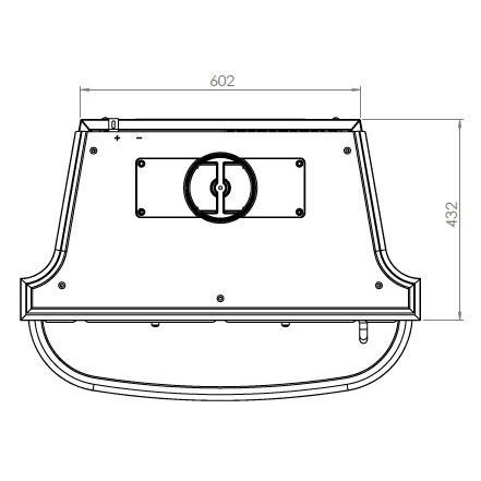 Печь-камин Plamen GLAS FRANKLIN, эмалированная