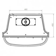 Печь-камин Plamen GLAS FRANKLIN, эмалированная