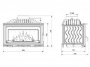 Каминная топка KAWMET W15 9,4 кВт EKO