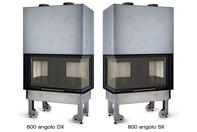 Каминная топка La Nordica Monoblocco 800 Angolo DX ,SX