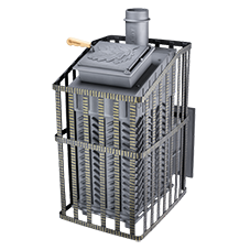 Печь для бани Технолит Гефест GFS ЗК 40 (П) Ураган