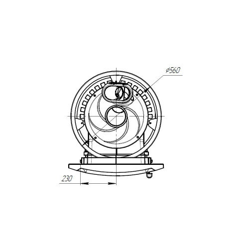 Печь для бани Прометалл Атмосфера L КТТ сетка