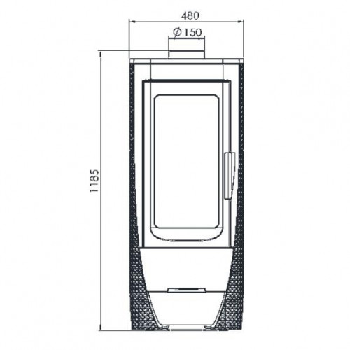 Печь-камин Plamen NERA N