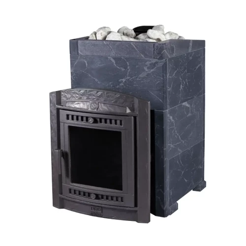 Печь для бани Прометалл Атмосфера L в облицовке Талькохлорит