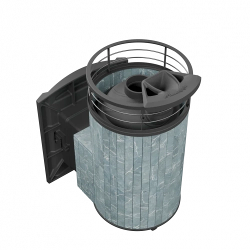 Печь для бани Прометалл Атмосфера L ламель-сетка Талькохлорит без облицовки тоннеля