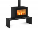 Печь-камин La Nordica Dante con portalegna
