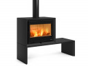 Печь-камин La Nordica Dante con portalegna