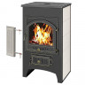 Печь-камин Везувий ПК-01 (205) с плитой и Т/О