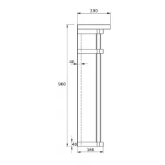 Портал из натурального камня амфиболит для банных печей Прометал