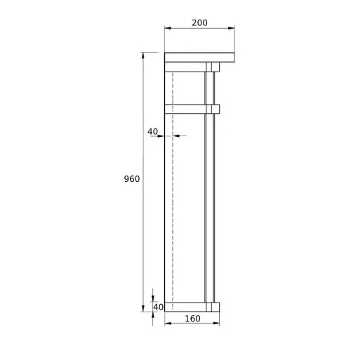 Портал из натурального камня пироксенит для банных печей Прометал