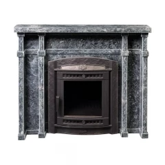 Портал из натурального камня пироксенит для банных печей Прометал