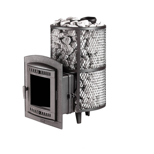 Печь для бани Прометалл Атмосфера XL сетка нержавейка