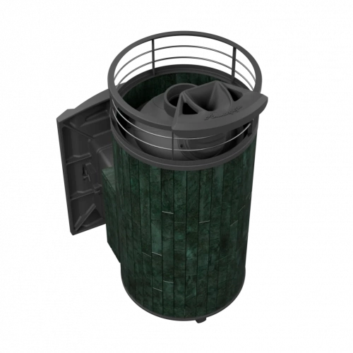 Печь для бани Прометалл Атмосфера XL ламель-сетка Верде Гватемала